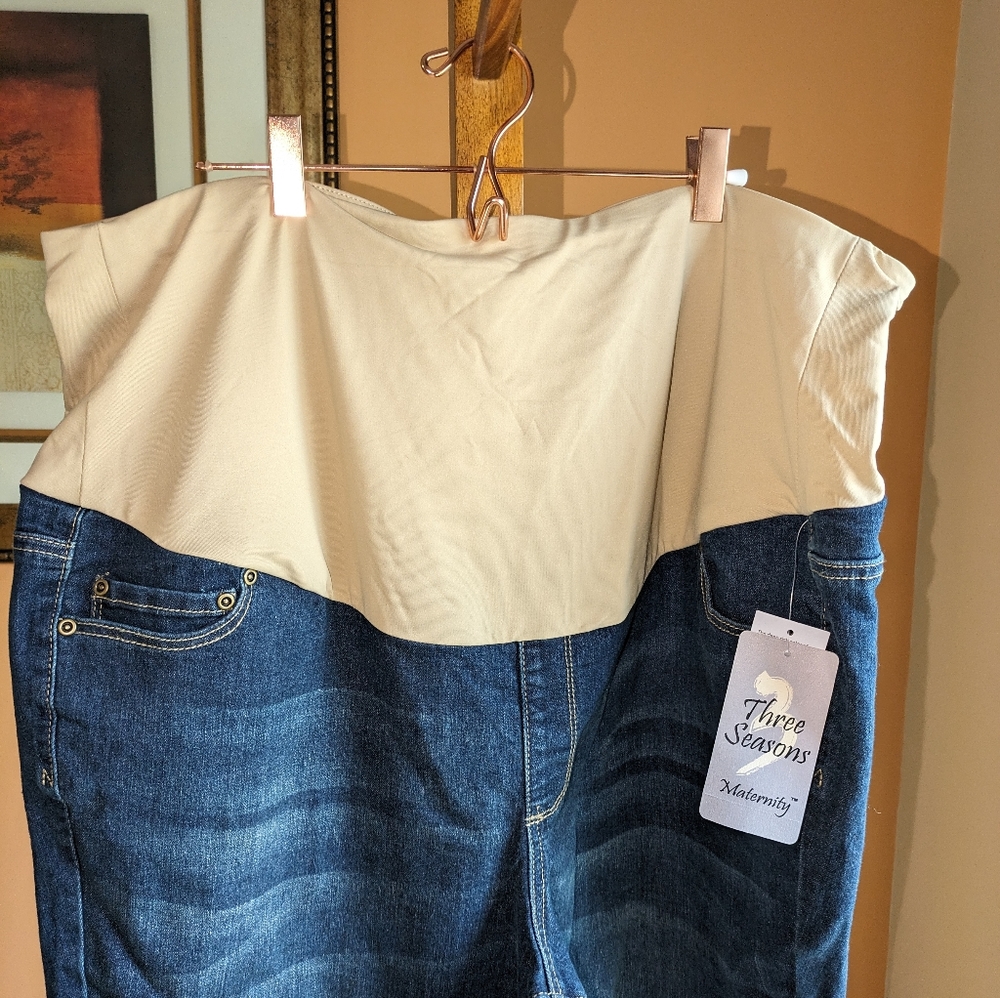 Three Seasons Maternity Women's jeans size 2 X - Picture 2 of 9